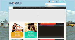 Desktop Screenshot of clubnautico.com.uy